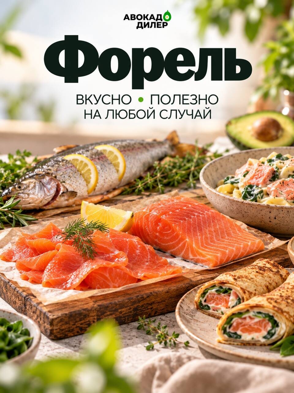 Форель на каждый день: свежие деликатесы и блюда для сытного ужина