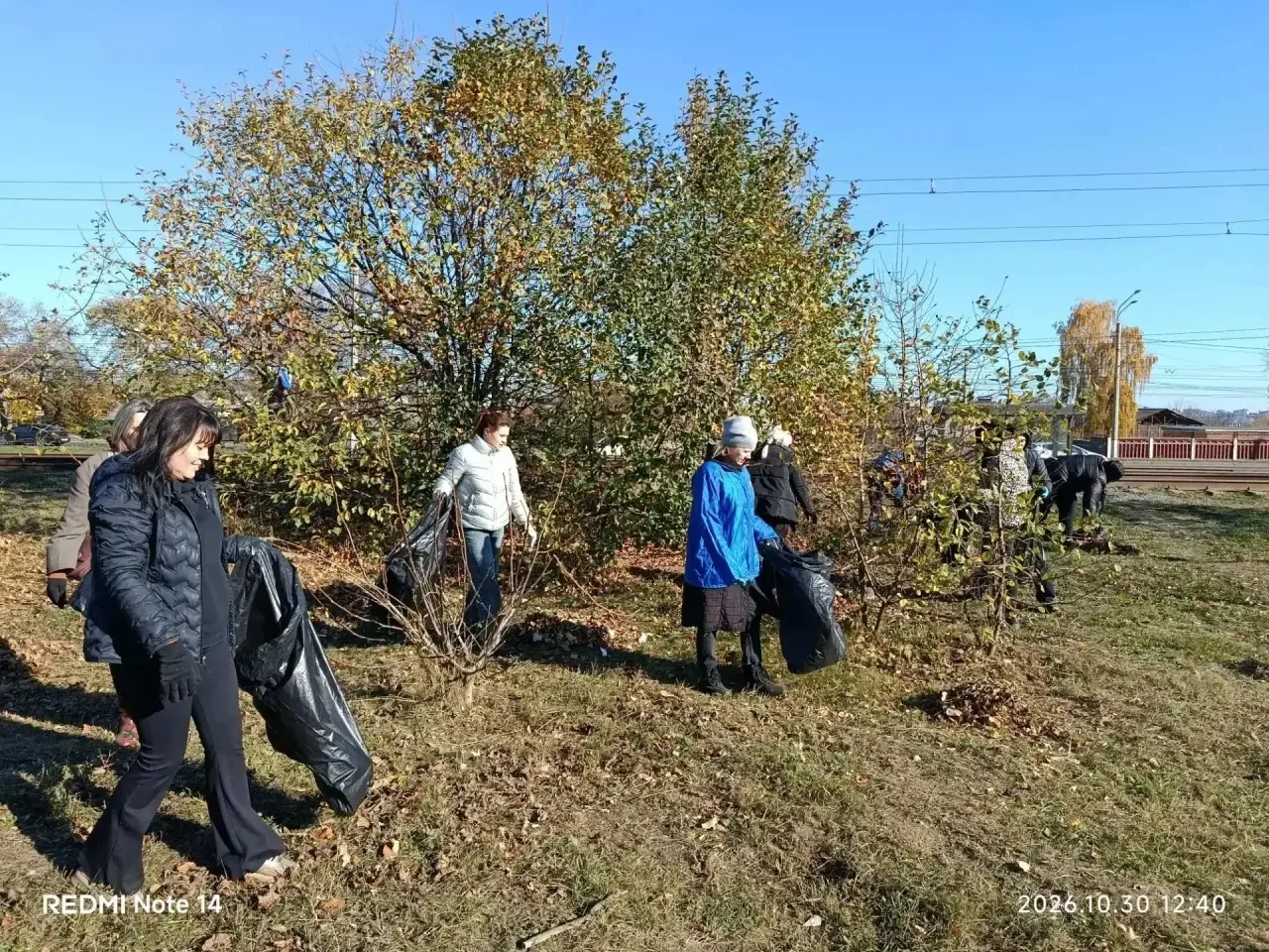 Сотрудники администрации Центрального округа города Курска вышли на субботник
