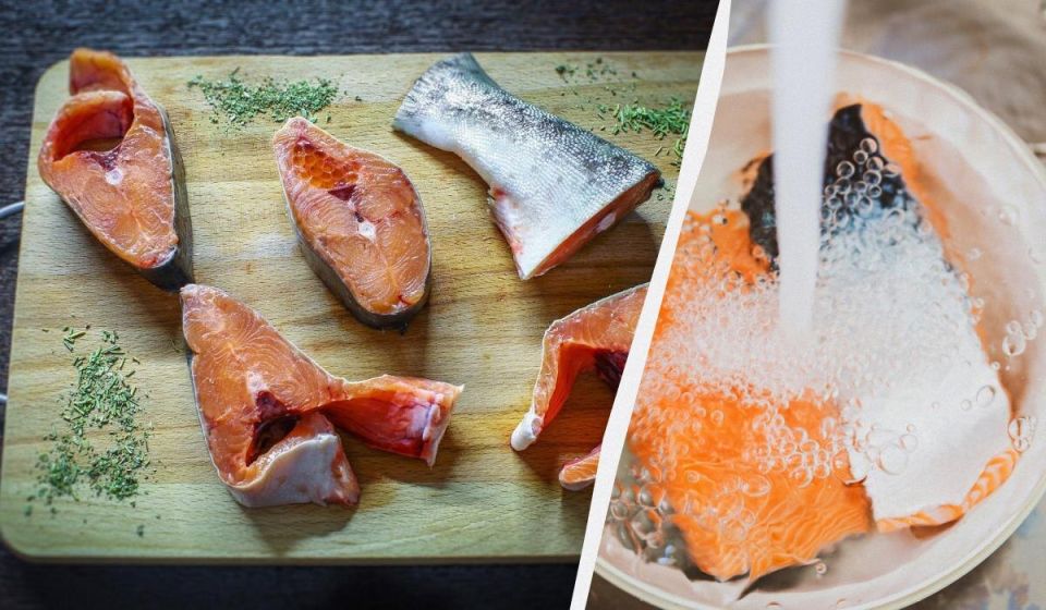 Лосось без промывания: советы экспертов по приготовлению